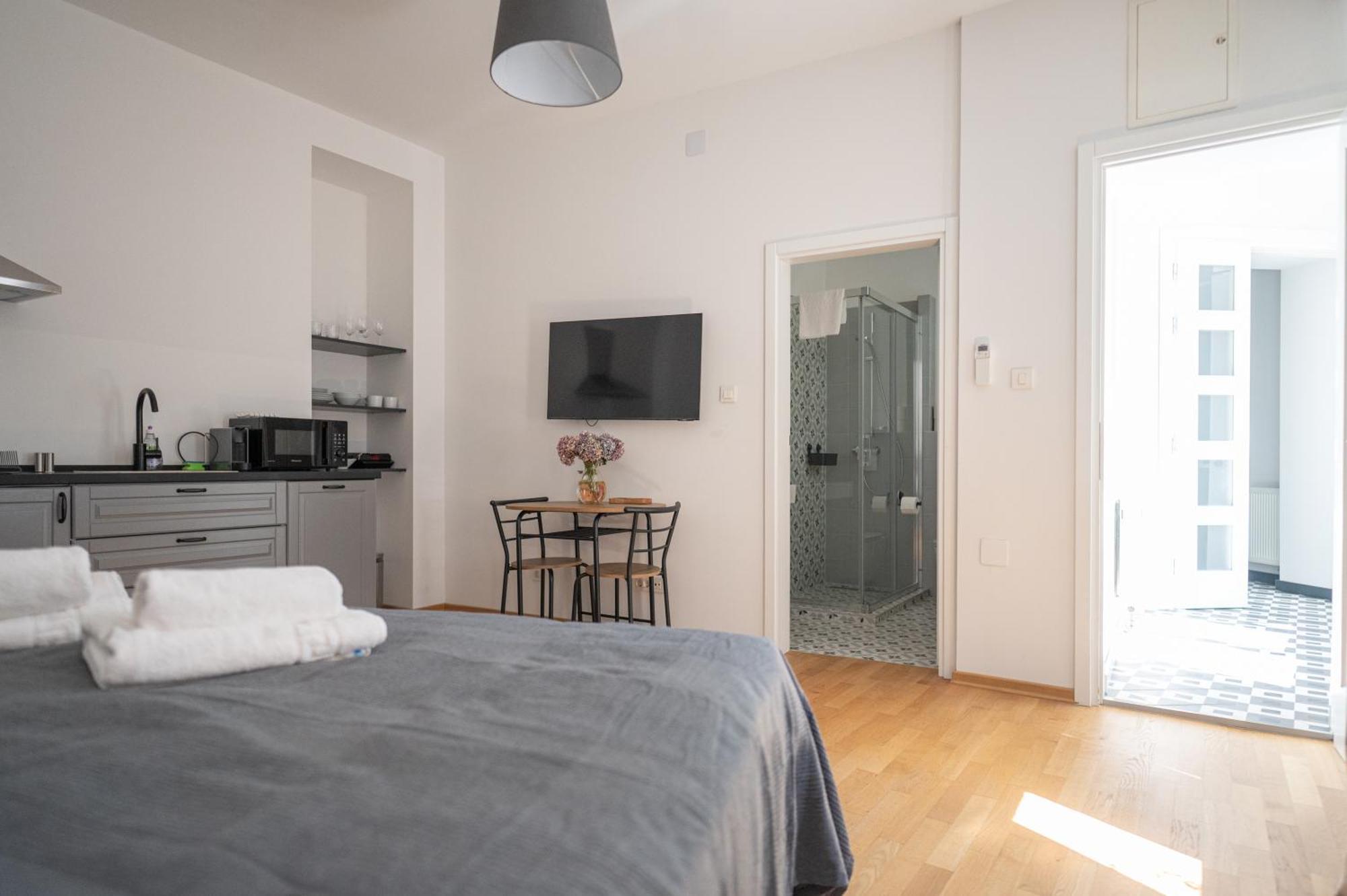 Wally Apartments By Flat White - With Elevator Zagabria Camera foto